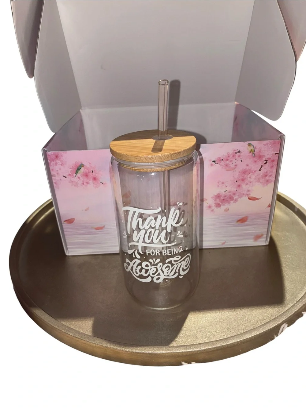 Pink 'Thank You For Being Awesome' Gift Set - Home Party Supplies